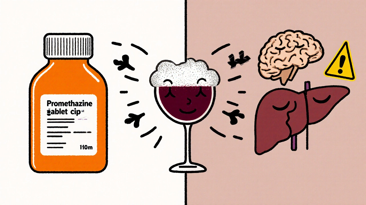 Promethazine and Alcohol Risks: What Happens When You Mix?