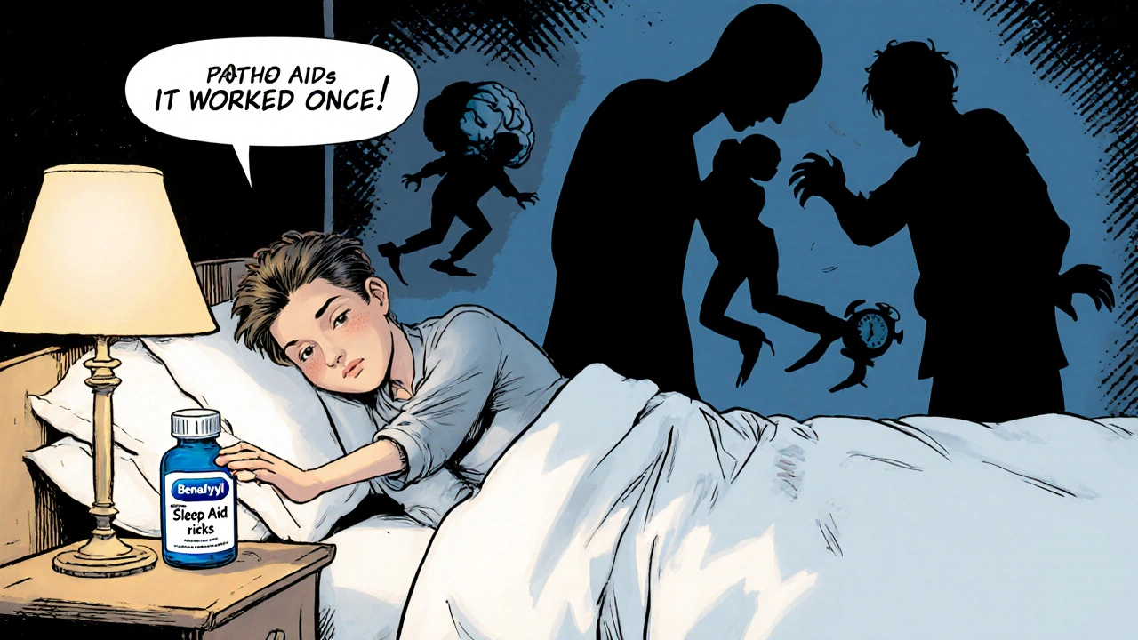 Nighttime Sleep Aids with Diphenhydramine: Risks and Safer Alternatives