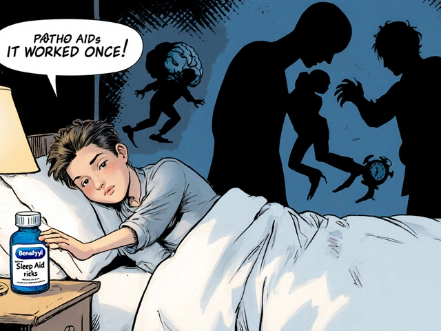 Nighttime Sleep Aids with Diphenhydramine: Risks and Safer Alternatives