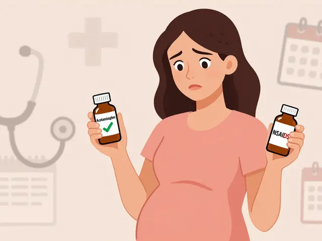 Acetaminophen vs NSAIDs in Pregnancy: Trimester Safety Guide