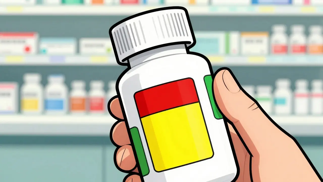 Pharmacy Auxiliary Labels: What the Color Stickers on Your Medication Mean